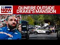 Drake house shooting security guard wounded by gunfire outside rappers mansion  livenow from fox