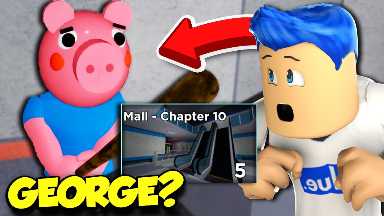 New Piggy Chapter 10 Mall We Found George Roblox Russoplays Let S Play Index - roblox piggy devil skin