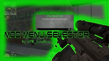MW2/CFG 1.14  Mod Menu selector  By xPR LouBys