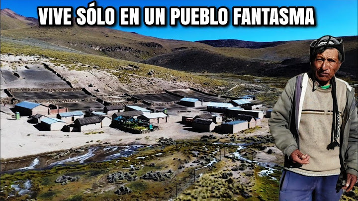 Encontré a un HOMBRE que VIVE SÓLO en un PUEBLO FANTASMA