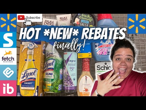 WALMART IBOTTA HAUL || HOT *NEW* DEALS AND REBATES, HIT TWO BONUSES + I GOT IT ALL FOR $2.50!