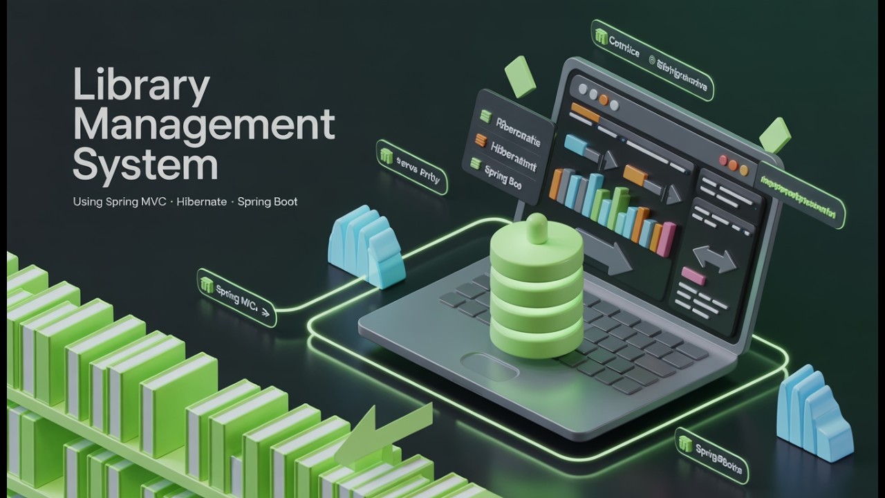 🎓 📚Library Management System Using (JAVA Spring MVC Hibernate (eclipse ...