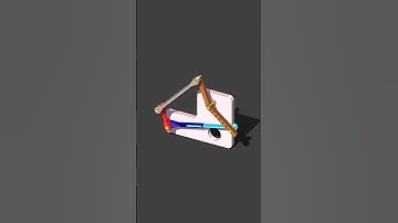 ⚙️🔗Mechanism animation 96 #animation #shorts #cad #linkage #3danimation #mechanism #solidworks #cam