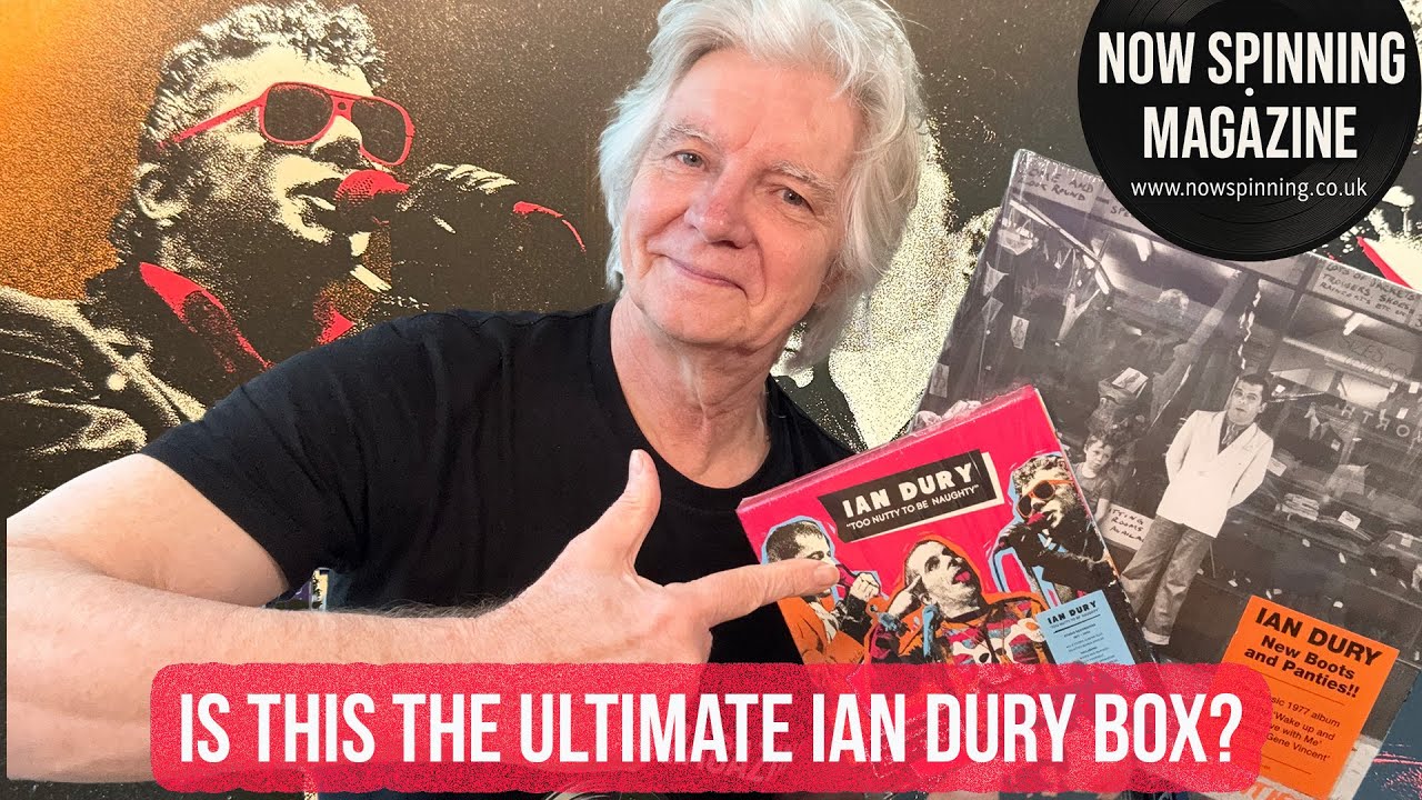 Распаковка бокс-сета Иэна Дьюри - Коллекция Too Nutty To Be Naughty