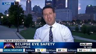 NBC4: Solar Eclipse Safety with Dan Straka, MD Profile