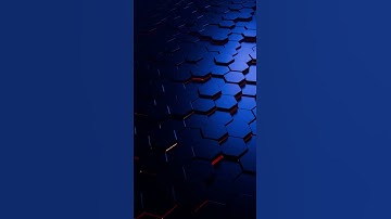 Dark Hexagon Waves #animation #blender3d #geometrynodes #b3d #satisfying