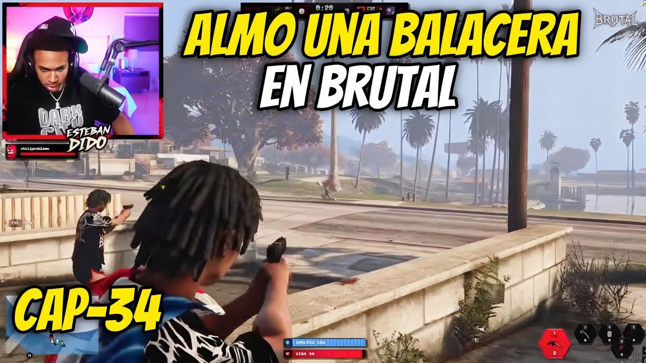 Estebandido: ALMAMO UNA BALACERA EN BRUTAL - Damian 