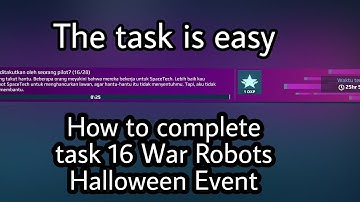 Easy way to complete task 16 War Robots Halloween Event - WR Gameplay
