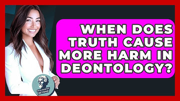 When Does Truth Cause More Harm In Deontology? - Philosophy Beyond