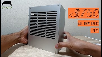 Tiny Gaming PC in Budget (2021) | K39 Mini ITX Case - Sub 4L (Ryzen 3 3200G + GTX 1650 Super 4GB)