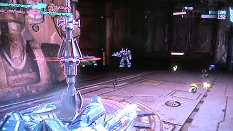 Transformers Fall of Cybertron Demo - Titan gameplay