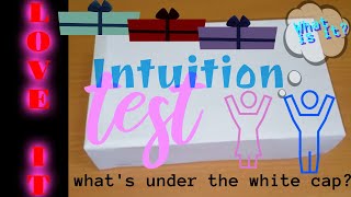 Intuition test: what&#39;s under the cap? Relaxation music for your brains. Relax and feel what is it