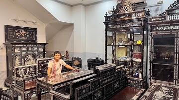 Clip 29/10/2025 | Review - báo giá chi tiết những món đồ gỗ cẩn ốc cũ xưa 