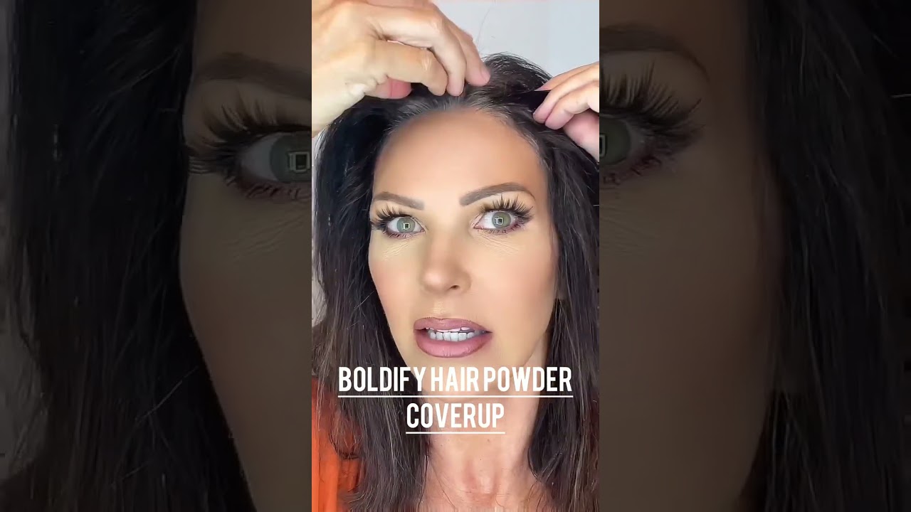 Hair Powder To Cover The Gray