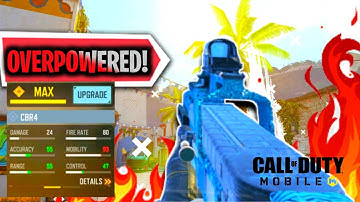 THE CBR4(P90) is a BEAST!|RANKED  Gameplay + Gunsmith Loadout|CODMcodmcod mobile