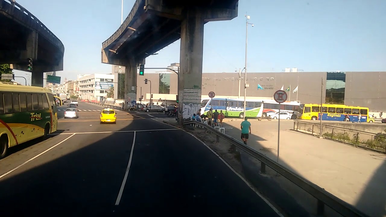 ENTRANDO NO TERMINAL RODOVIÁRIO NOVO RIO