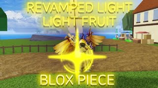 NEW REVAMPED LIGHT LIGHT FRUIT SHOWCASE - Blox Piece 