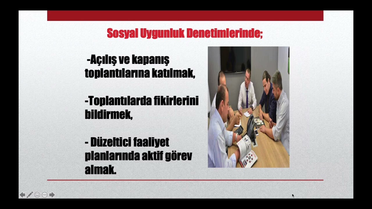 ÇALIŞAN TEMSİLCİSİ EĞİTİMİ