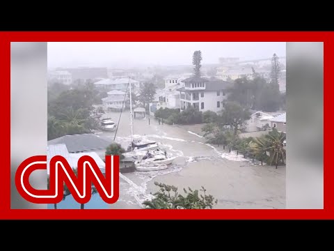 Witness describes ‘incredibly high’ waves lashing Florida