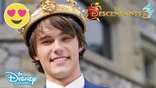 Descendants 3 | BTS from the Cast: King Ben's Style 😍💙 | Official Disney Channel US