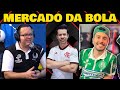 MERCADO DA BOLA AGITADO! FLAMENGO CORINTHIANS E PALMEIRAS.