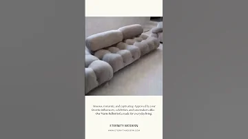 Mario Bellini Sofa Review | Mid Century Modern Furniture