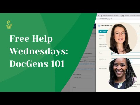 Free Help Wednesdays: DocGens 101