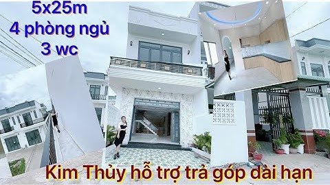 🥰Căn góc siêu đẹp 5x25m thiết kế hiện đại chỉ cần thanh toán trước 1,35-1,45tỷ nhận nhà KimThủy SHR