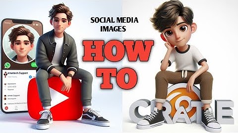 How to Create 3D AI Social Media Images | Bing AI Image Generator