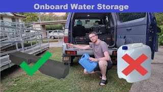 90 Series Prado: Onboard Water Storage