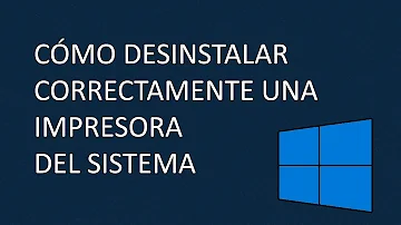 Como remover todas as impressoras instaladas?