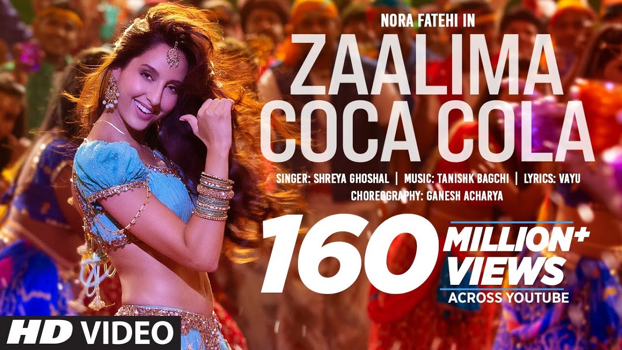 Zaalima Coca Cola Song  Nora Fatehi  Tanishk Bagchi  Shreya Ghoshal  Vayu