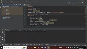 BUILD A MOUSE USING YOUR EYE - Python Project