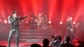 QUEEN + Adam Lambert Intro "Seven Seas of Rhye - Keep Yourself Alive - We Will Rock You" Hammersmith