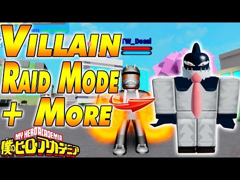 New Villain Raid Mode Boku No Roblox Remastered Youtube - how to beat villain raid solo roblox boku no roblox