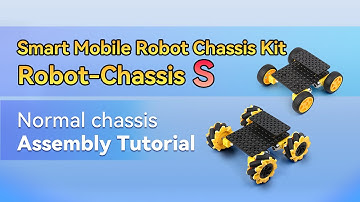 Waveshare Smart Mobile Robot Chassis S Kit, Normal Chassis-Assembly Tutorial