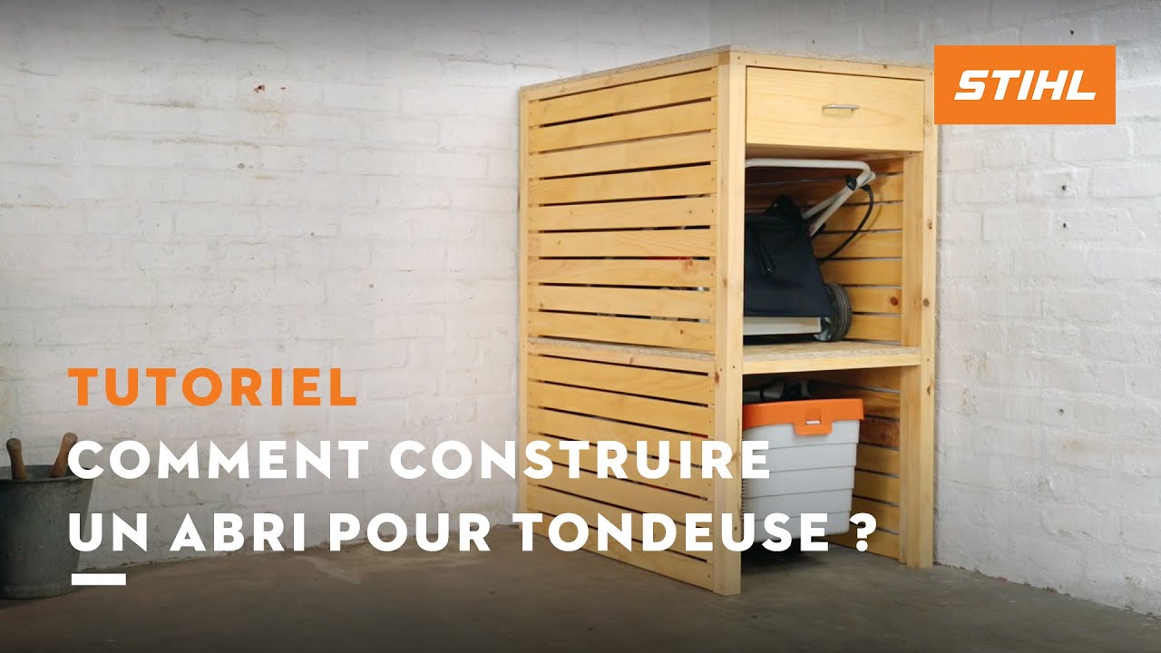 Comment construire un support horizontal pour outils ? - Project bricolage  et DIY STIHL 