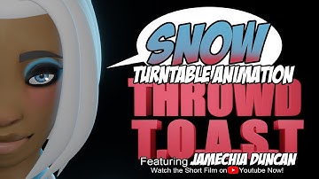 "SNOW" TURNTABLE | Animation by Erik Reeves