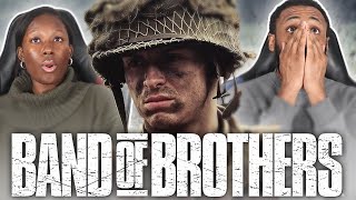 OUR FIRST TIME WATCHING BAND OF BROTHERS EP 2 WAS HORRIFYING!!!