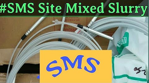 #SMS Site Mixed Slurry Explosive //Opencast mining //Blasting