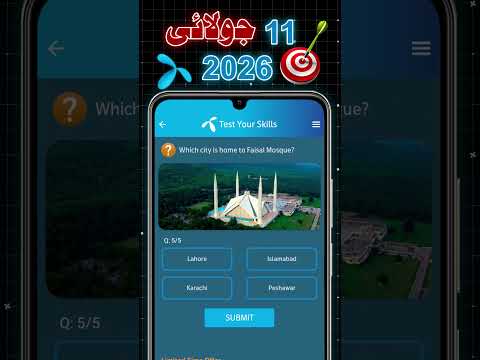 11 July 2026 Questions and Answers | My Telenor Today Questions
