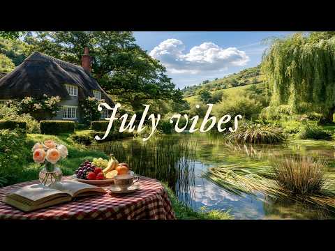a July vibes ☀️ soft piano music for calm, reading & slow living