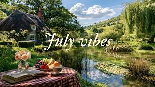 July vibes ☀️ soft piano music for calm, reading & slow living screenshot 4