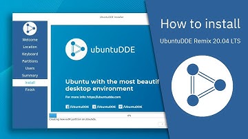 How to install UbuntuDDE Remix 20.04 LTS