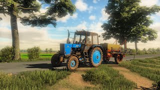 Farming simulator 22 / Pyśkowice/ Вносим гербициды/ №18