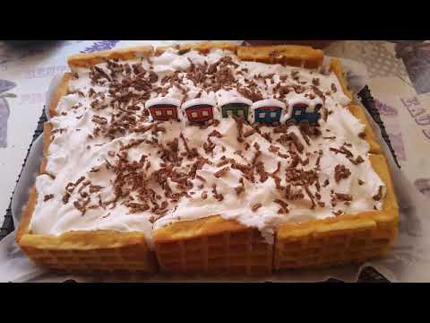 Videó: Gofri Torta