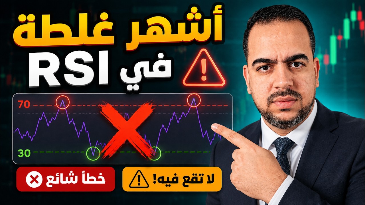 مؤشر RSI: أكبر فخ في التحليل الفني؟ | لا تبيع عند 70 ولا تشتري عند 30