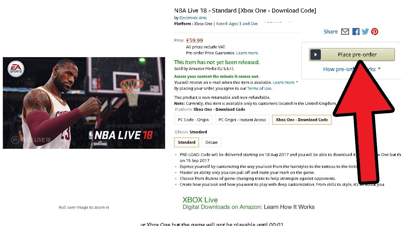nba live 18 release nba live 18 release