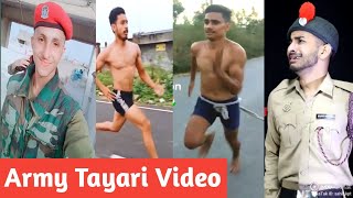 Indian Army Tayari Tik Tok video | Best Motivational Army Song | Indian Army Training | BSF,CRPF,NCC