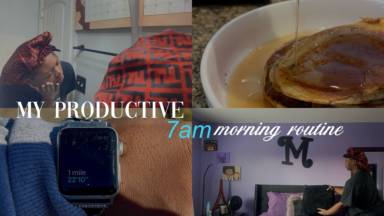 MY PRODUCTIVE 7AM MORNING ROUTINE ☆ | my routine that helps me feel ...